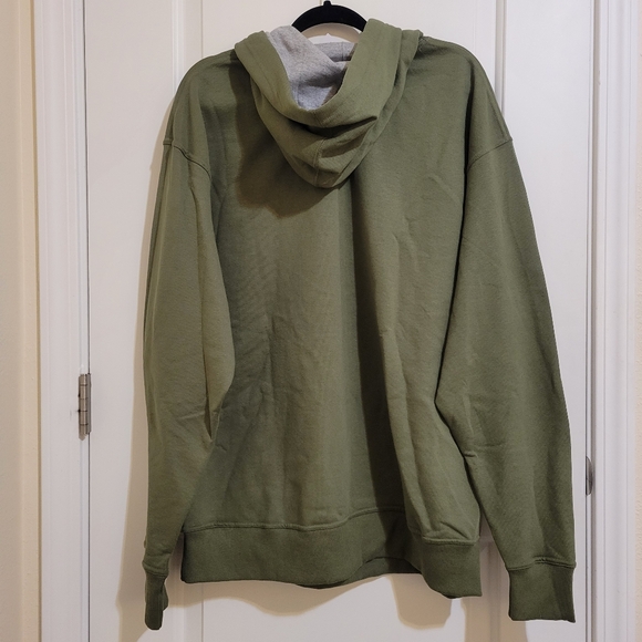 NWT Champion Men's Powerblend Fleece Hoodie Cargo Olive XL - Picture 3 of 11